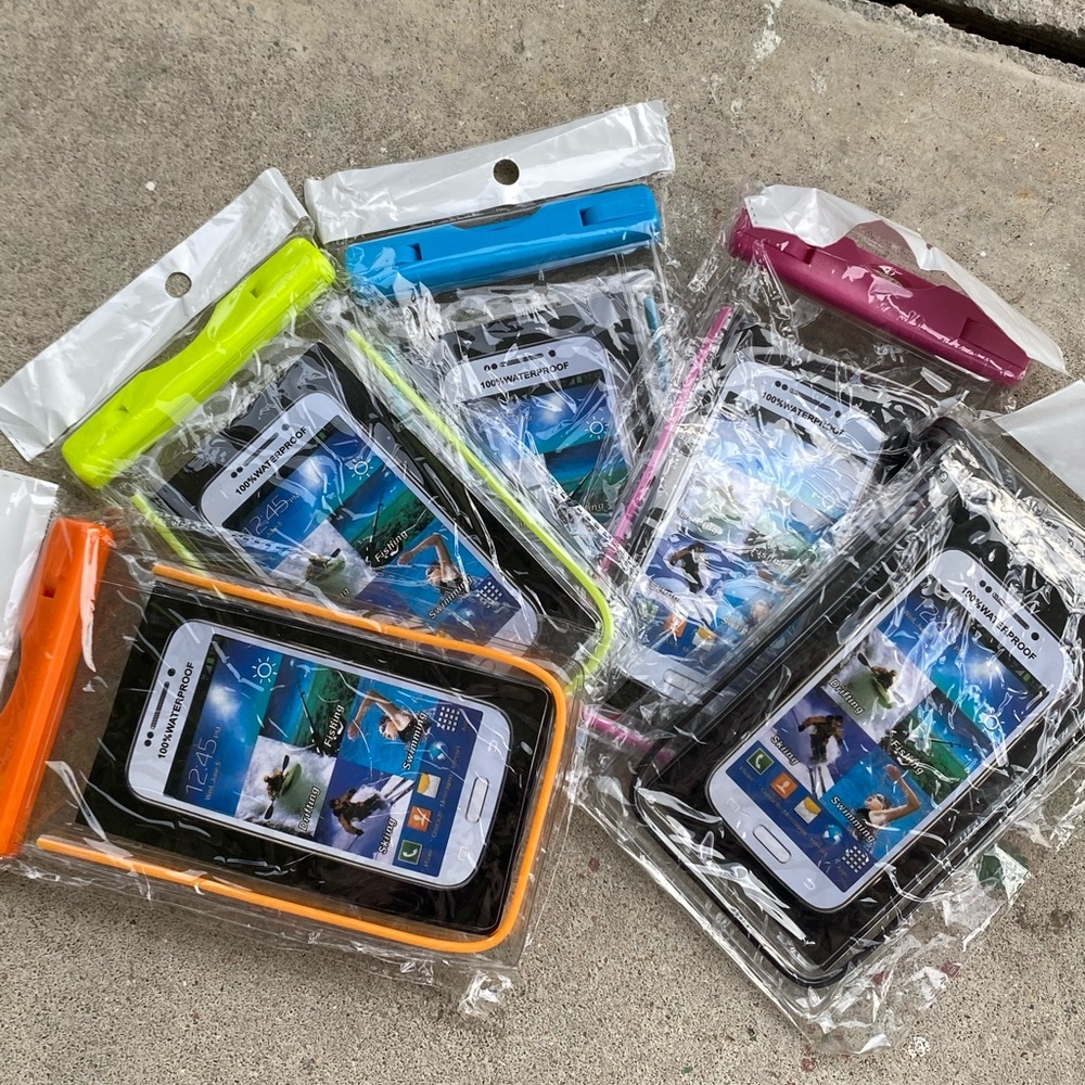 Water proof phone holders